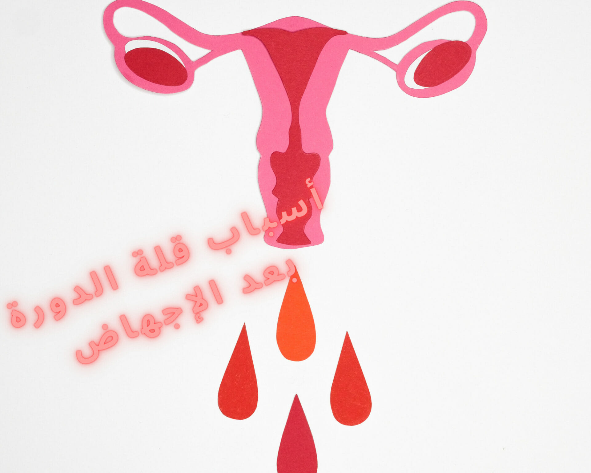 أسباب قلة الدورة بعد الإجهاض