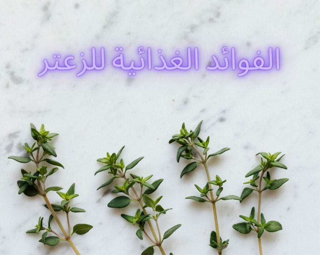 الفوائد الغذائية للزعتر
