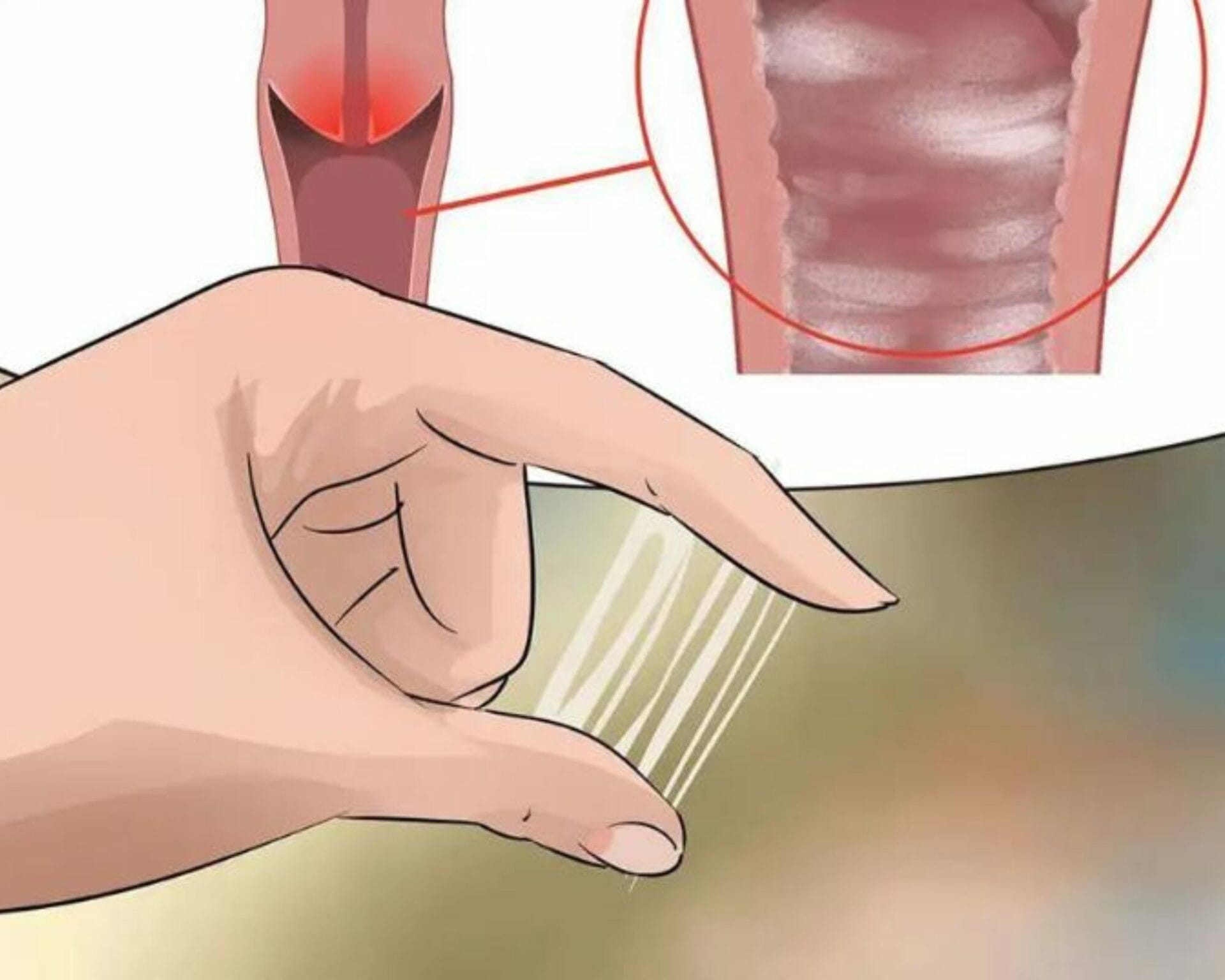 الافرازات الشفافة خلال فترة الحمل