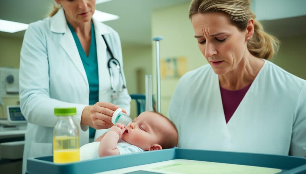 معالجة انخفاض وزن الطفل